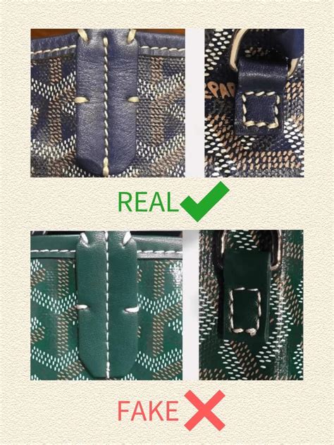 fake goyard on wish|how to identify a goyard.